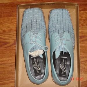 Blue men shoes